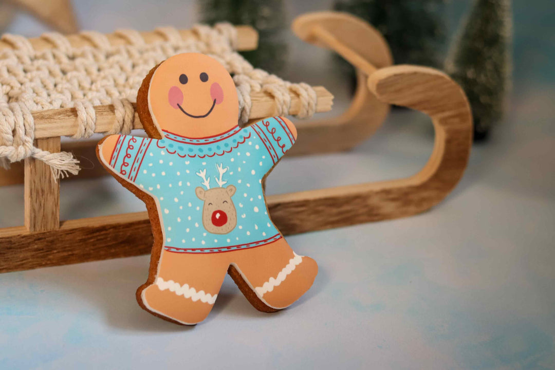 Festive Gingerbread Men Cookies