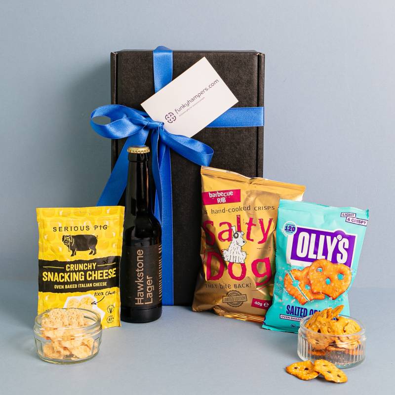 Craft Beer & Bar Snacks Gift Set