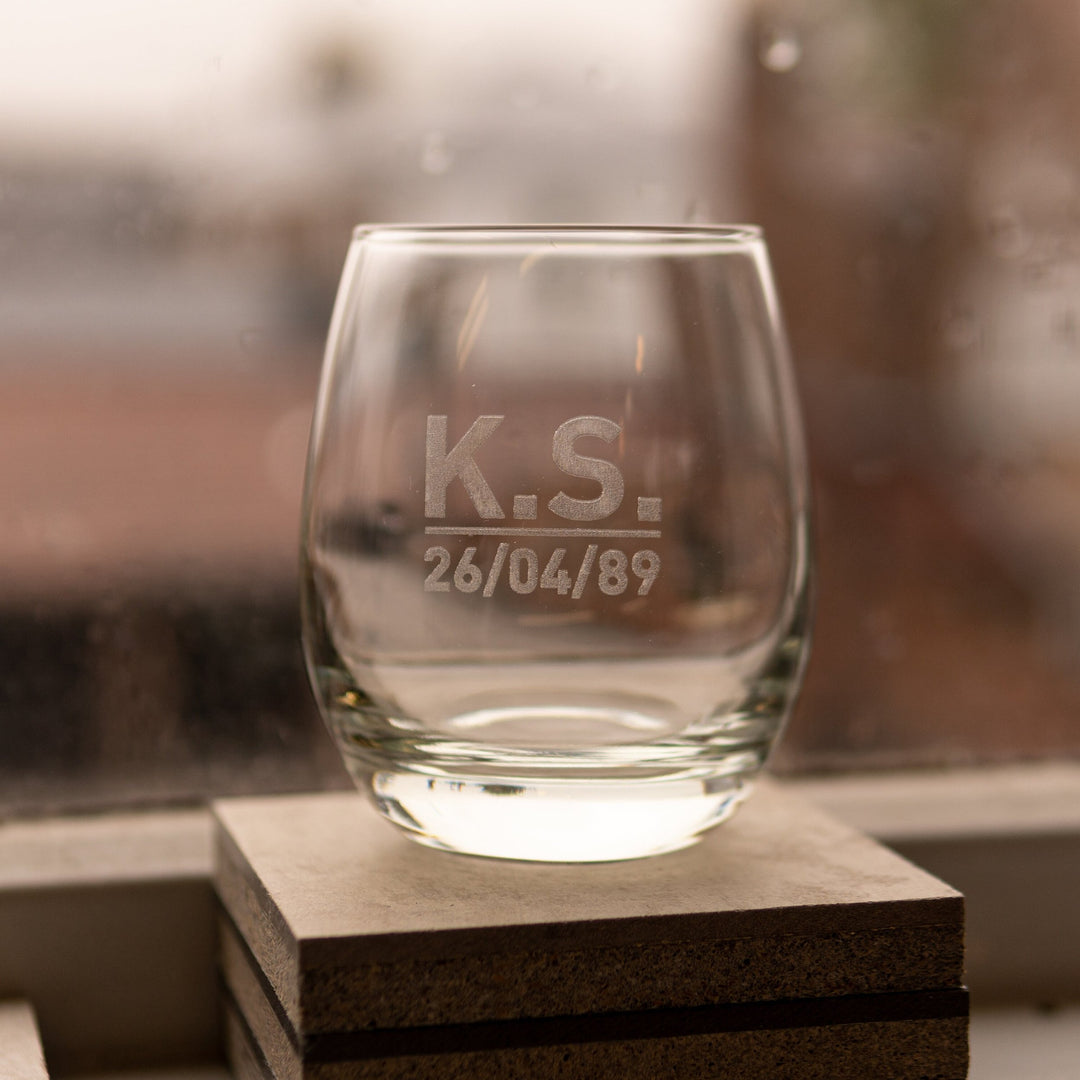 Personalised Whiskey Glass