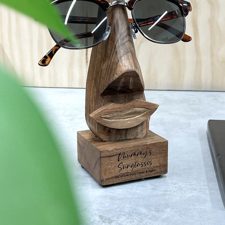 Wooden Glasses Holder