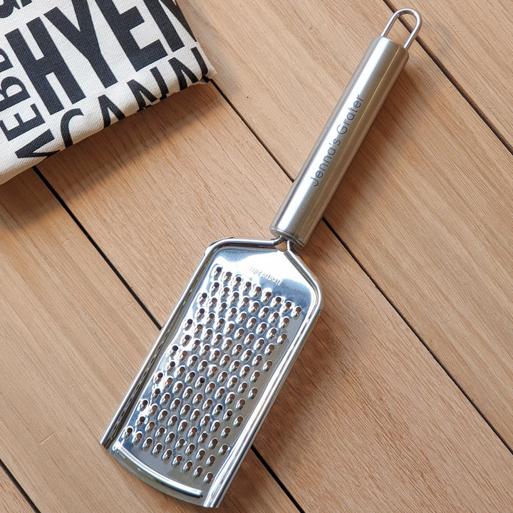 Cheese Grater - Personalised Stainless Steel Utensil