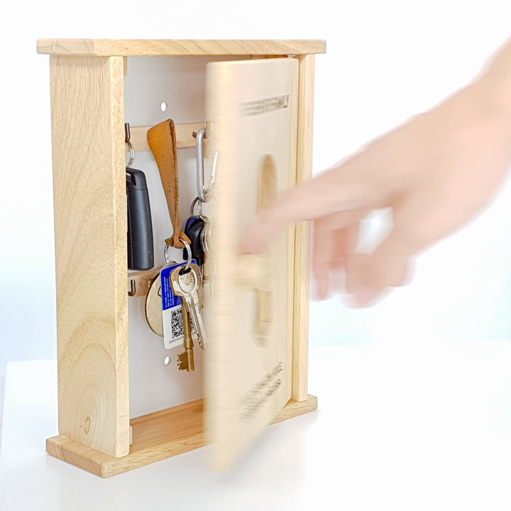 Personalised Oak Key Box