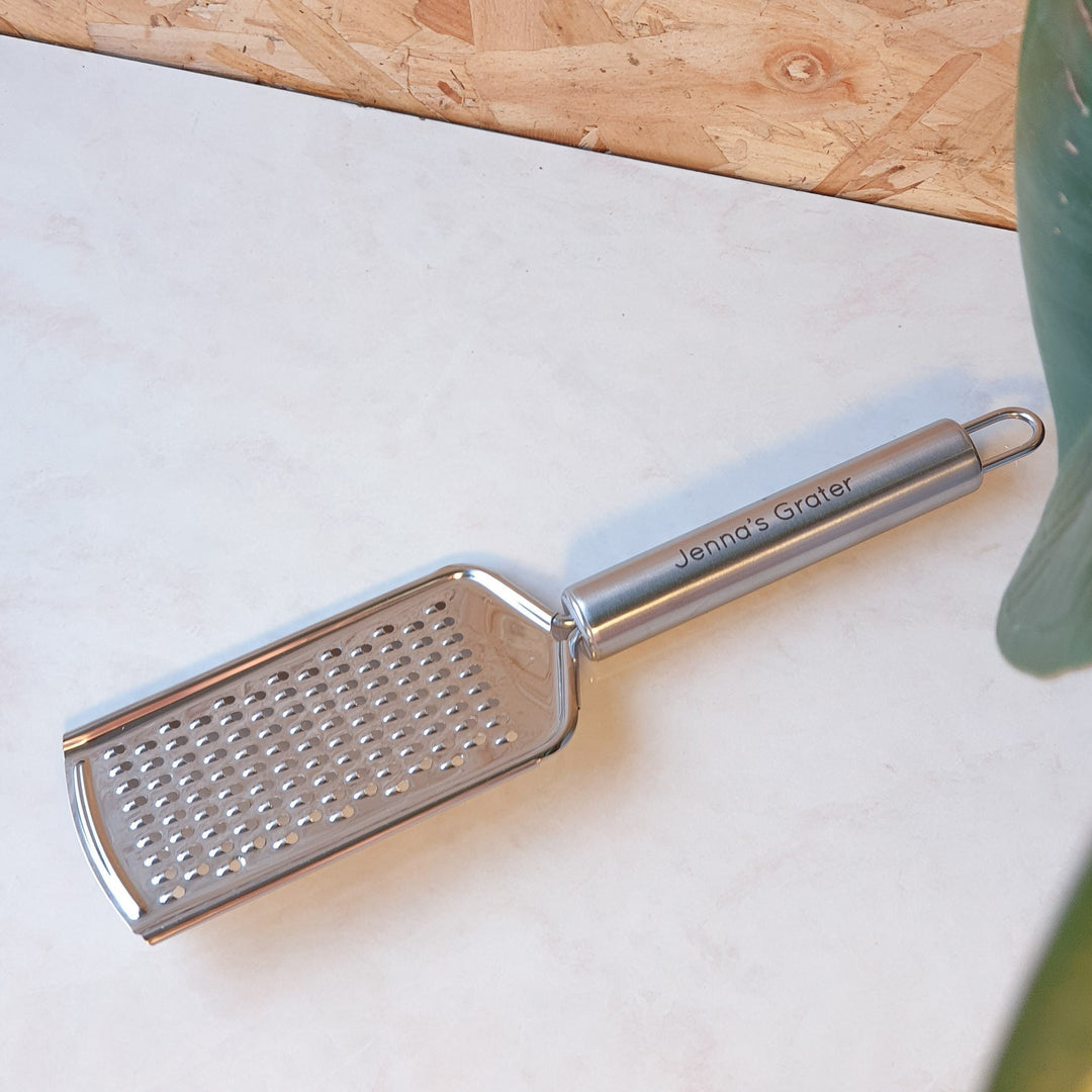 Cheese Grater - Personalised Stainless Steel Utensil