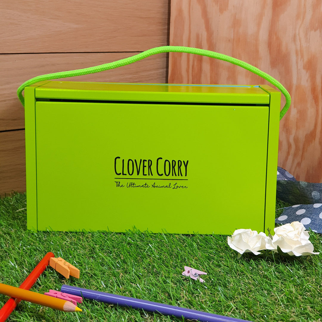 Personalised Wooden Safari Set