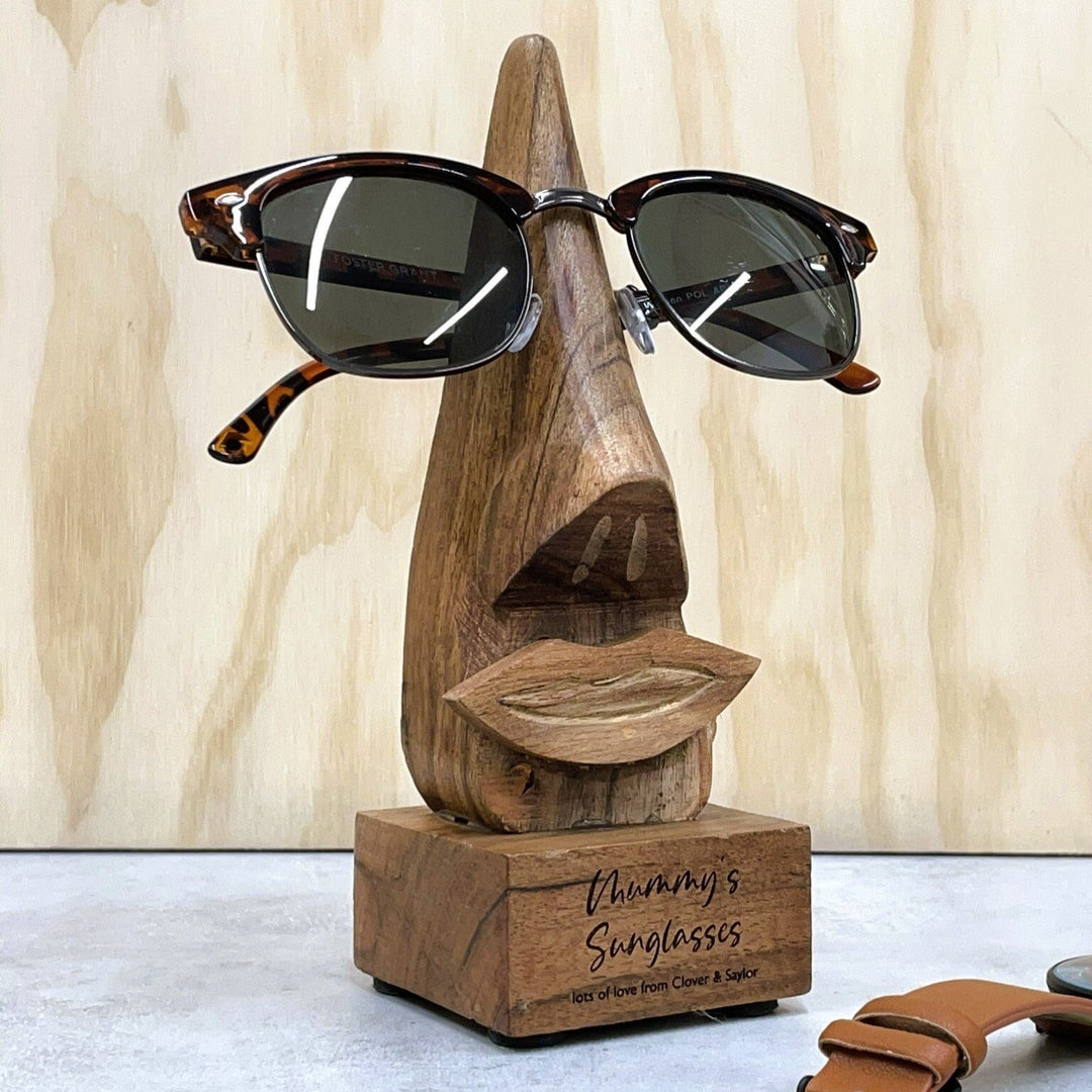 Wooden Glasses Holder