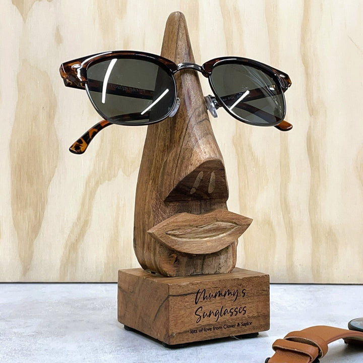 Wooden Glasses Holder