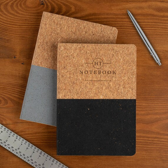 Eco-Friendly Cork A5 Notebook