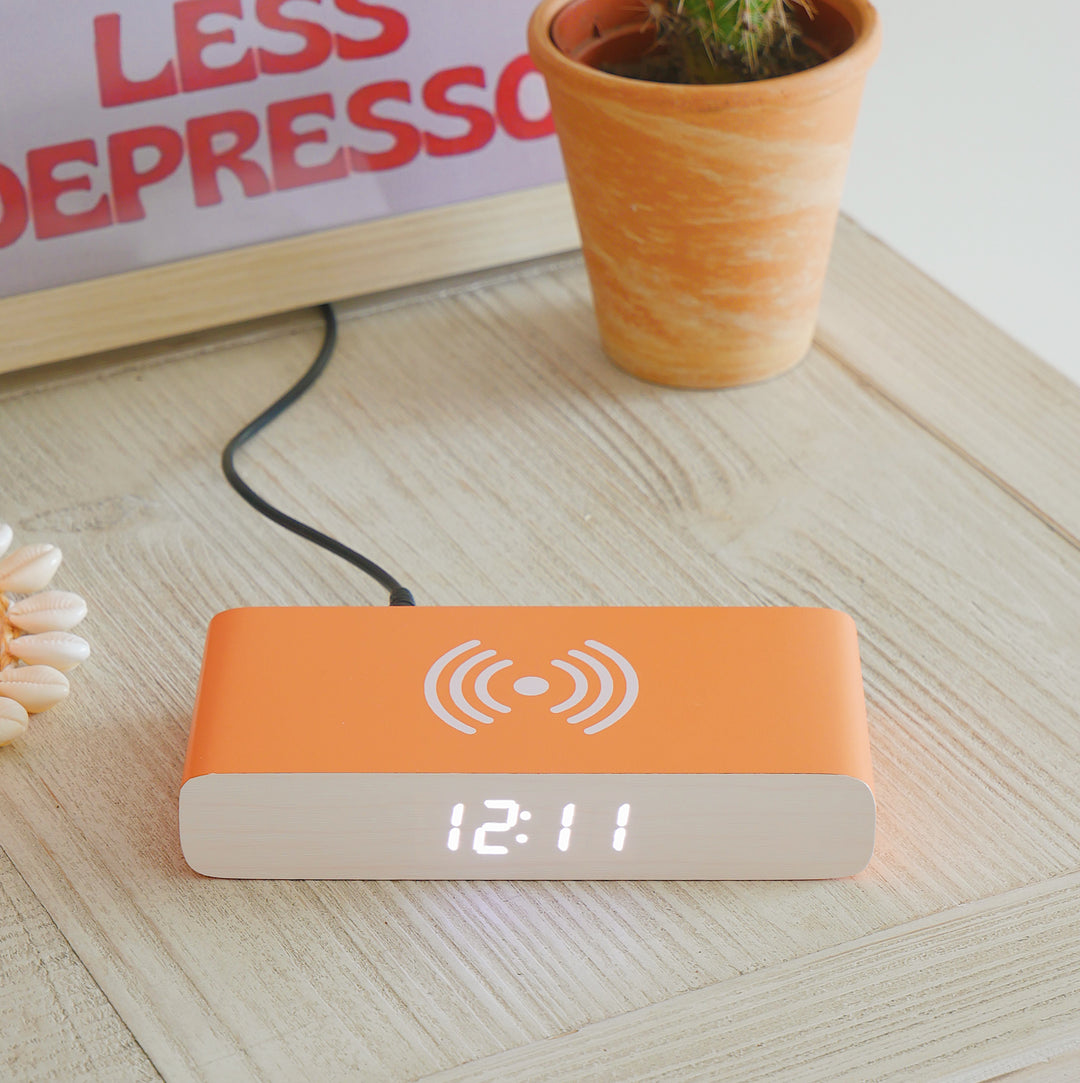 Wireless Phone Charger and Alarm Clock