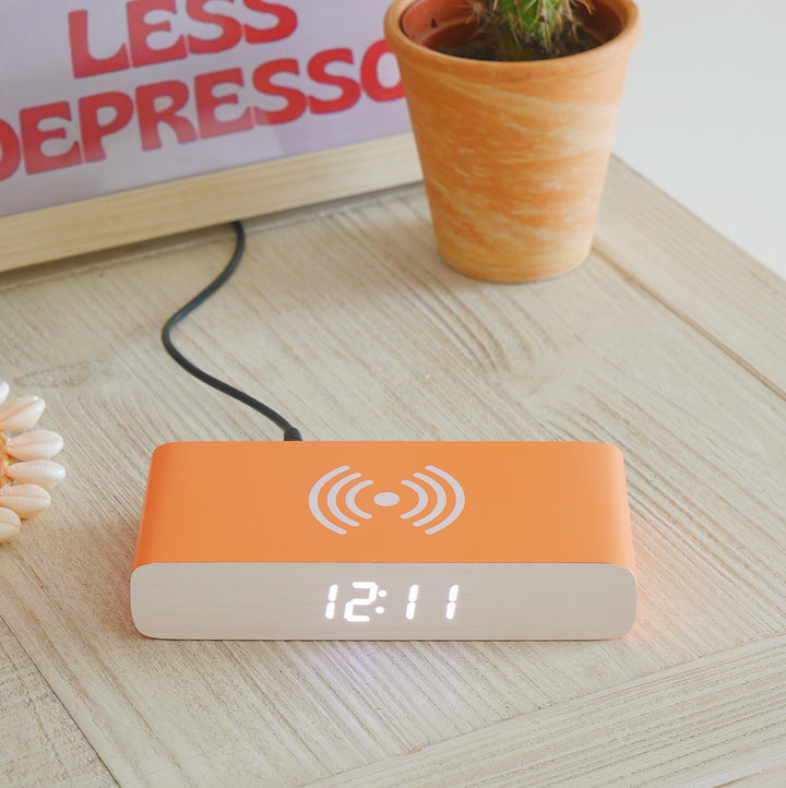 Wireless Phone Charger and Alarm Clock