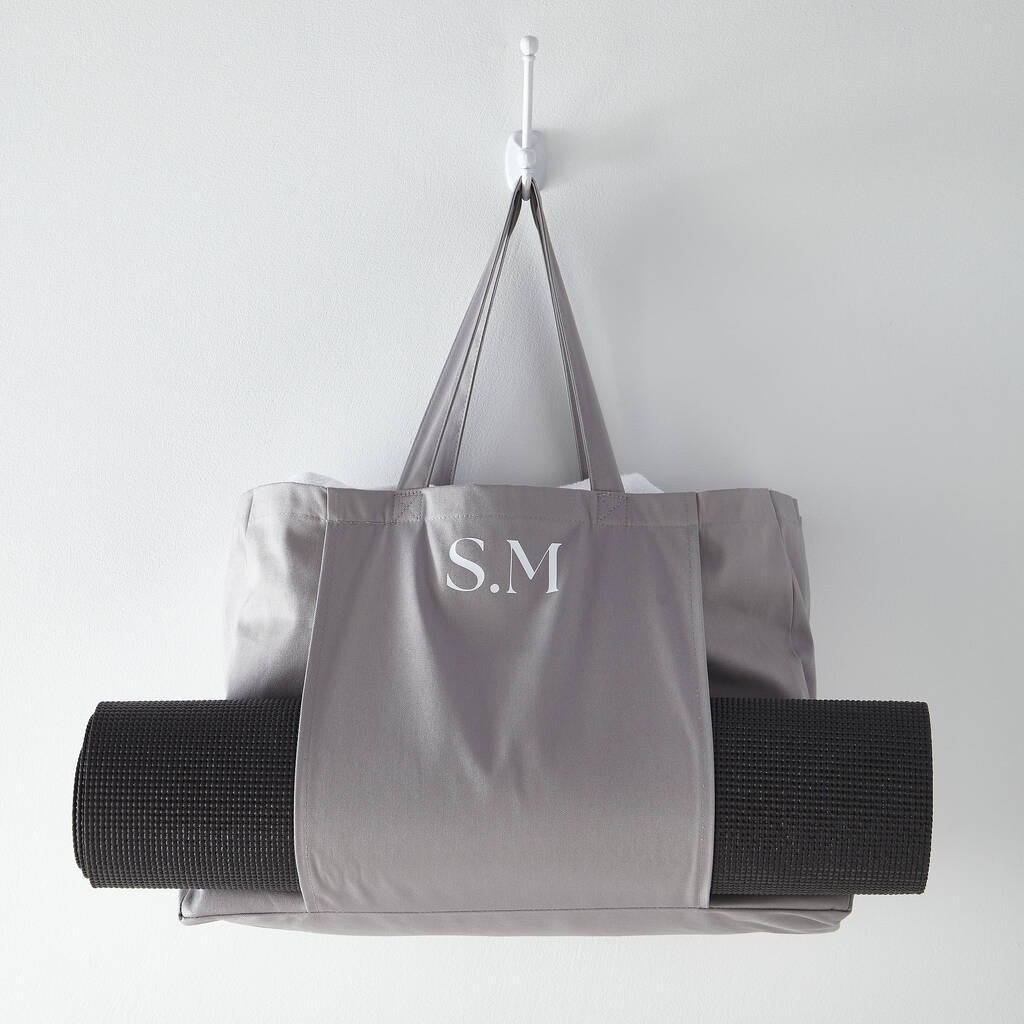 Yoga Mat Tote Bag | Grey