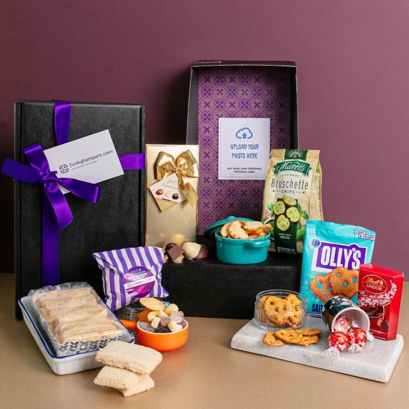 Luxury Snacks & Belgian Chocolate Picbox Hamper