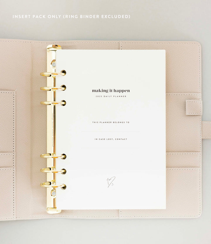 Daily Planner Insert Pack