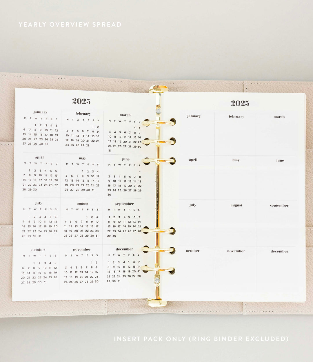 Daily Planner Insert Pack