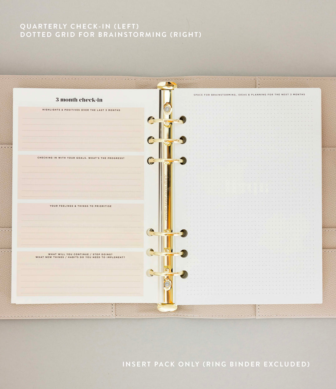Daily Planner Insert Pack