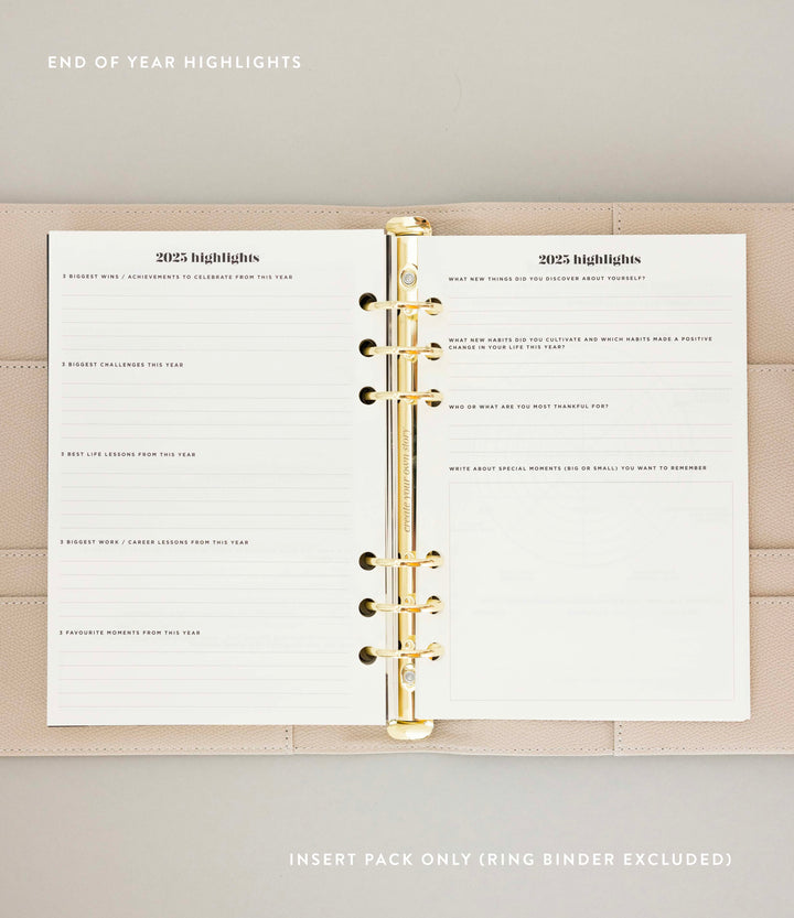 Daily Planner Insert Pack