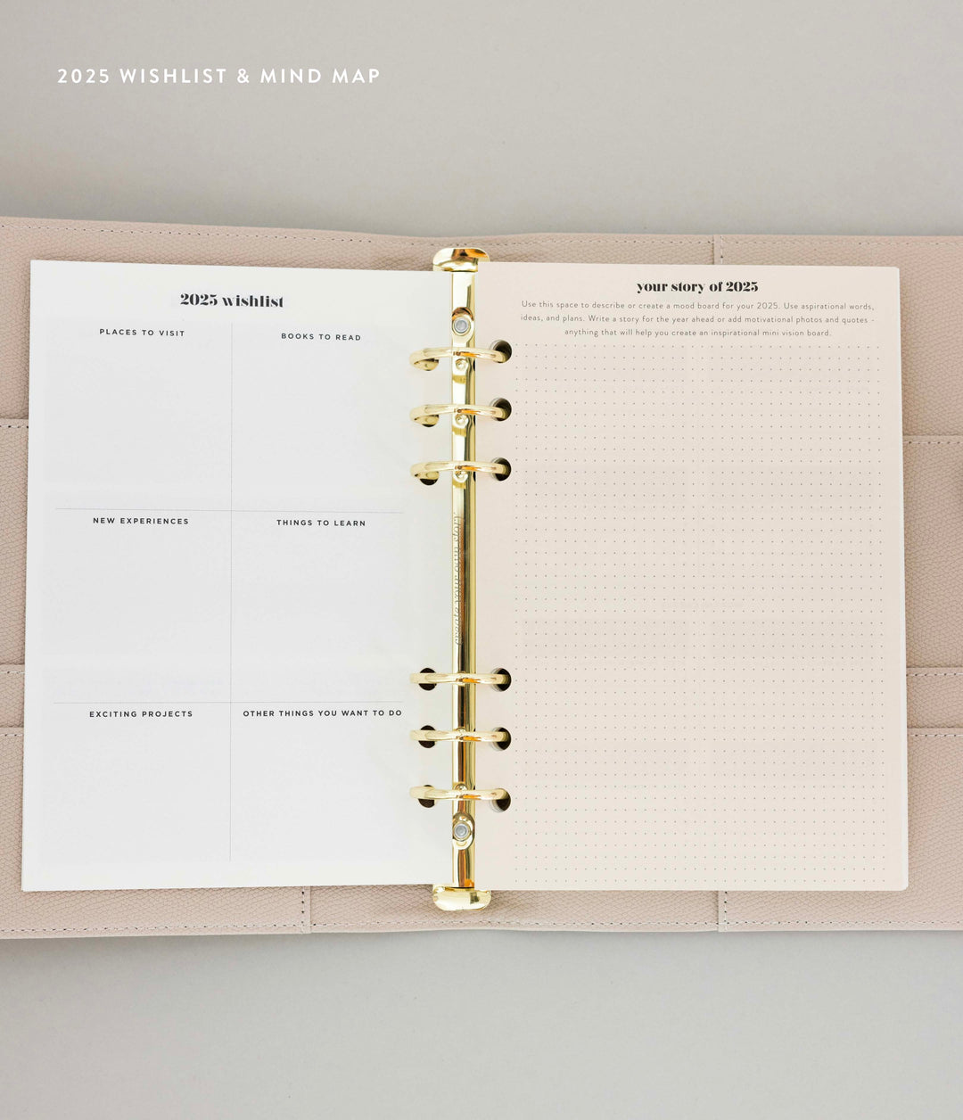 Daily Ring Binder Planner Set