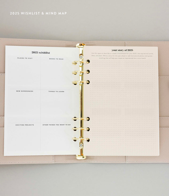 Daily Ring Binder Planner Set