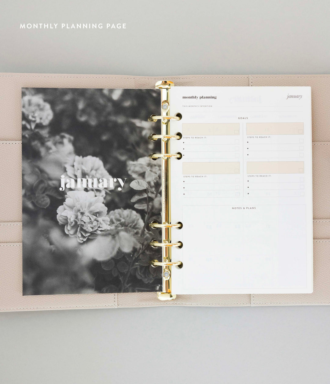 Daily Ring Binder Planner Set