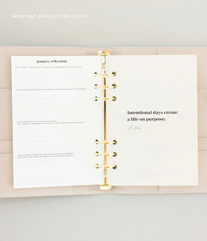 Daily Ring Binder Planner Set