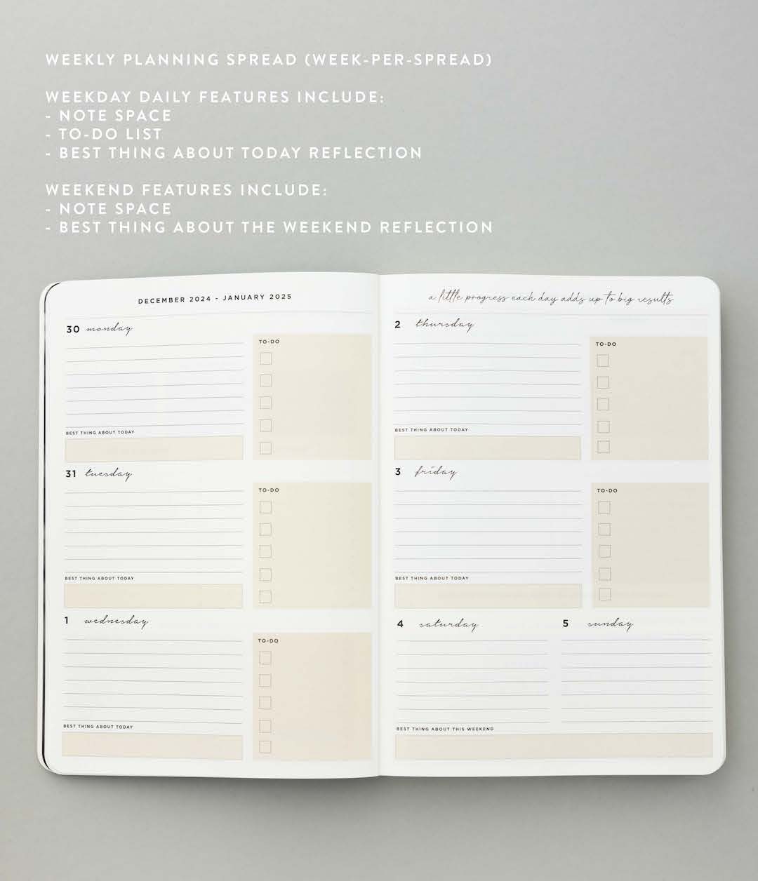 2025 Weekly Planner