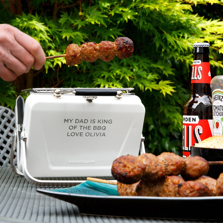 Garden BBQ Personalised Engraved Mini Charcoal Grill