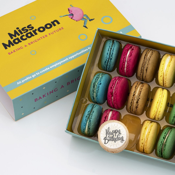 Luxury Birthday Macarons