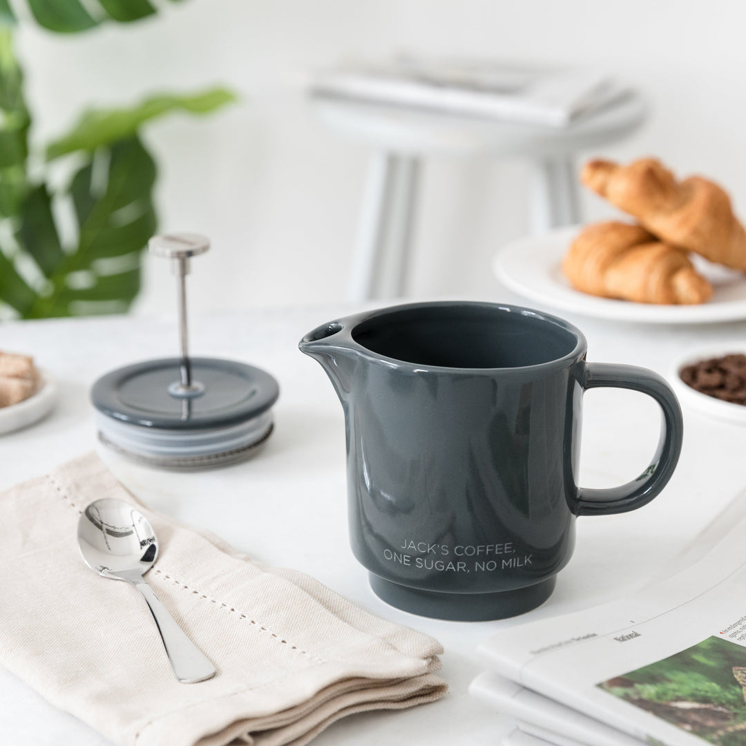 Personalised Ceramic Cafetiere & Mug Set