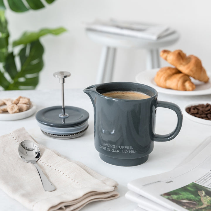 Personalised Ceramic Cafetiere & Mug Set