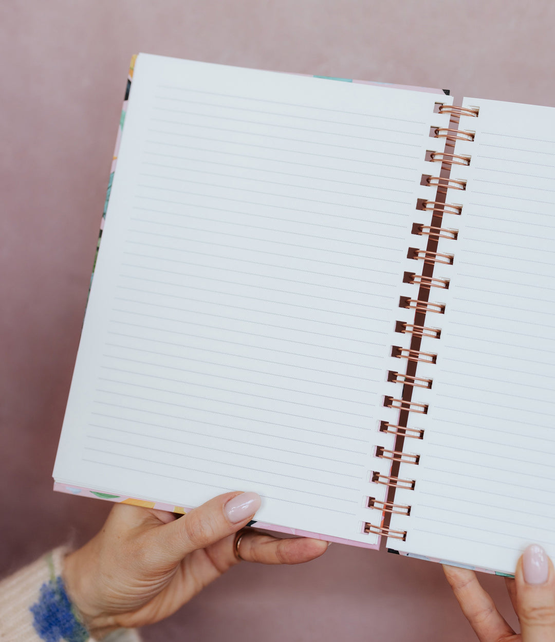 Floral Spiral Notebook