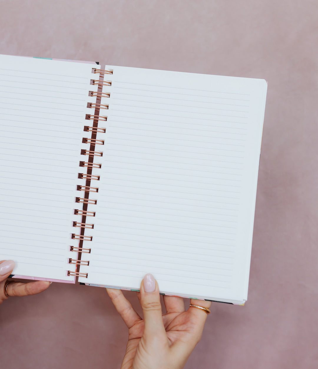 Floral Spiral Notebook