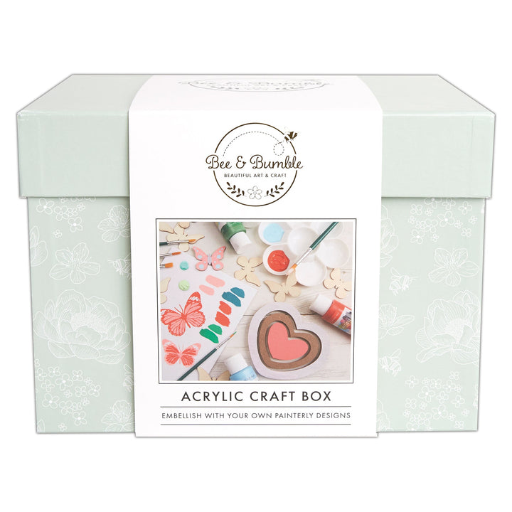 Bee & Bumble Acrylic Craft Box