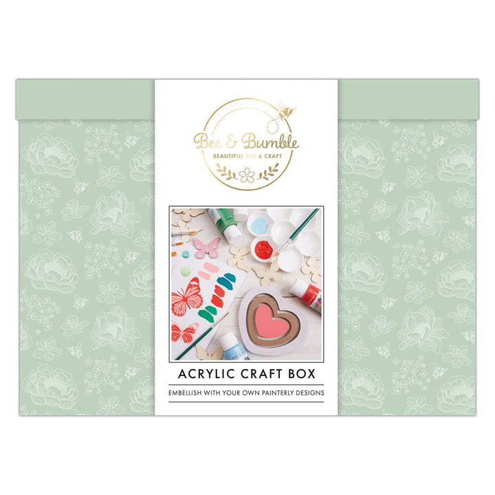 Bee & Bumble Acrylic Craft Box