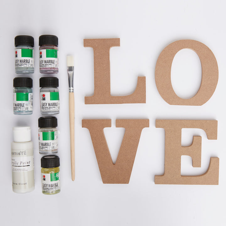 Bee & Bumble Easy Marbling Paint Kit - Pastel, Use On A Variety Of Mediums To Create Marbling Effect, Simply Apply A Few Drops To Water, Create A Pattern And Dip, Mix Colours For Exciting Effect