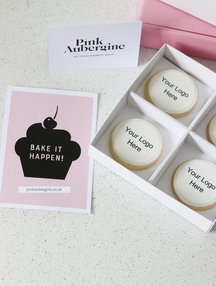Delightful Logo Biscuit Box
