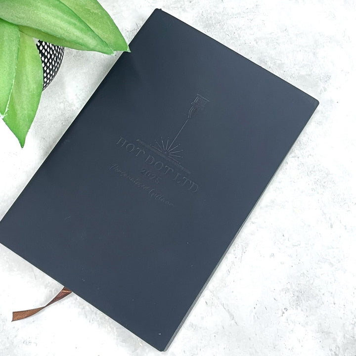 Luxury Personalised Leather Diary 2025