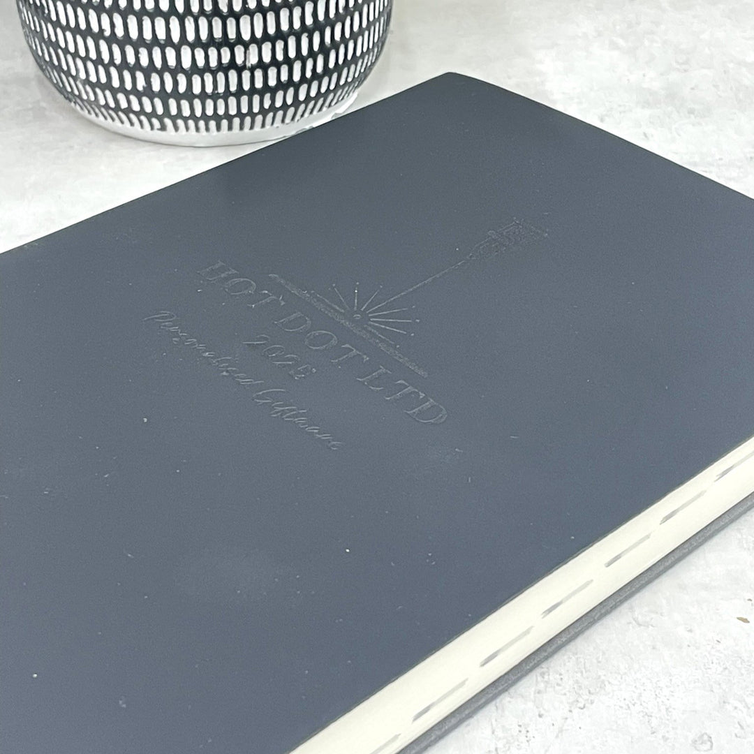Luxury Personalised Leather Diary 2025