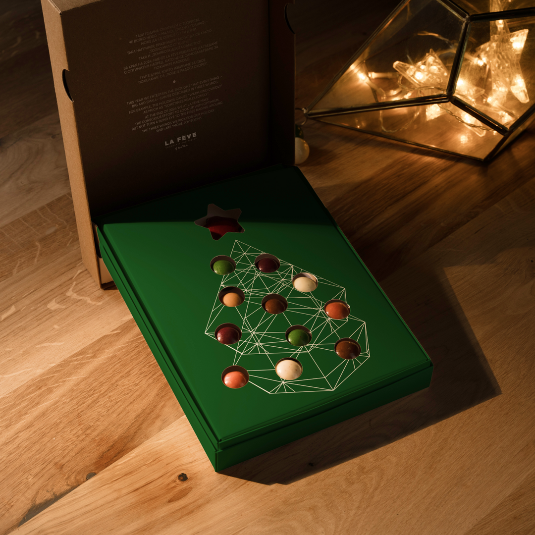 Festive Chocolate Bauble Box