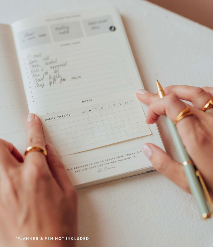 Habit Tracker Sticky Notes