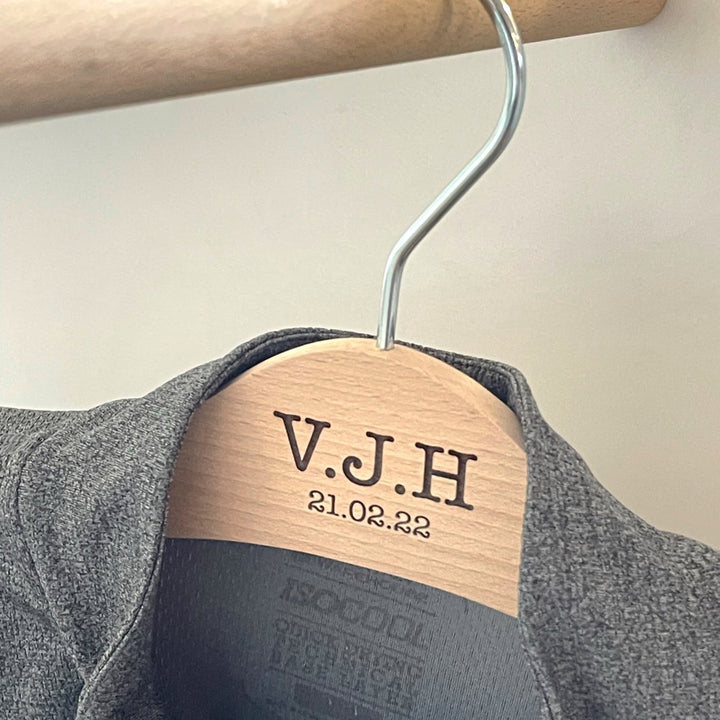 Personalised Wooden Children's Clothes Hanger