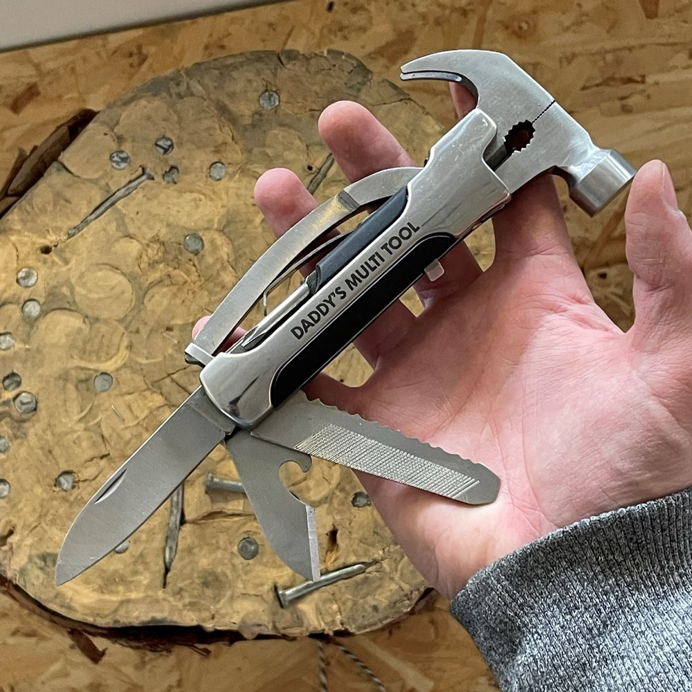 Personalised 9-in-1 Hammer Multi Tool