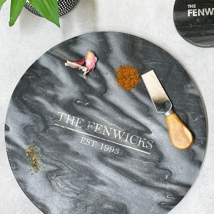 Elegant Marble Serving Board