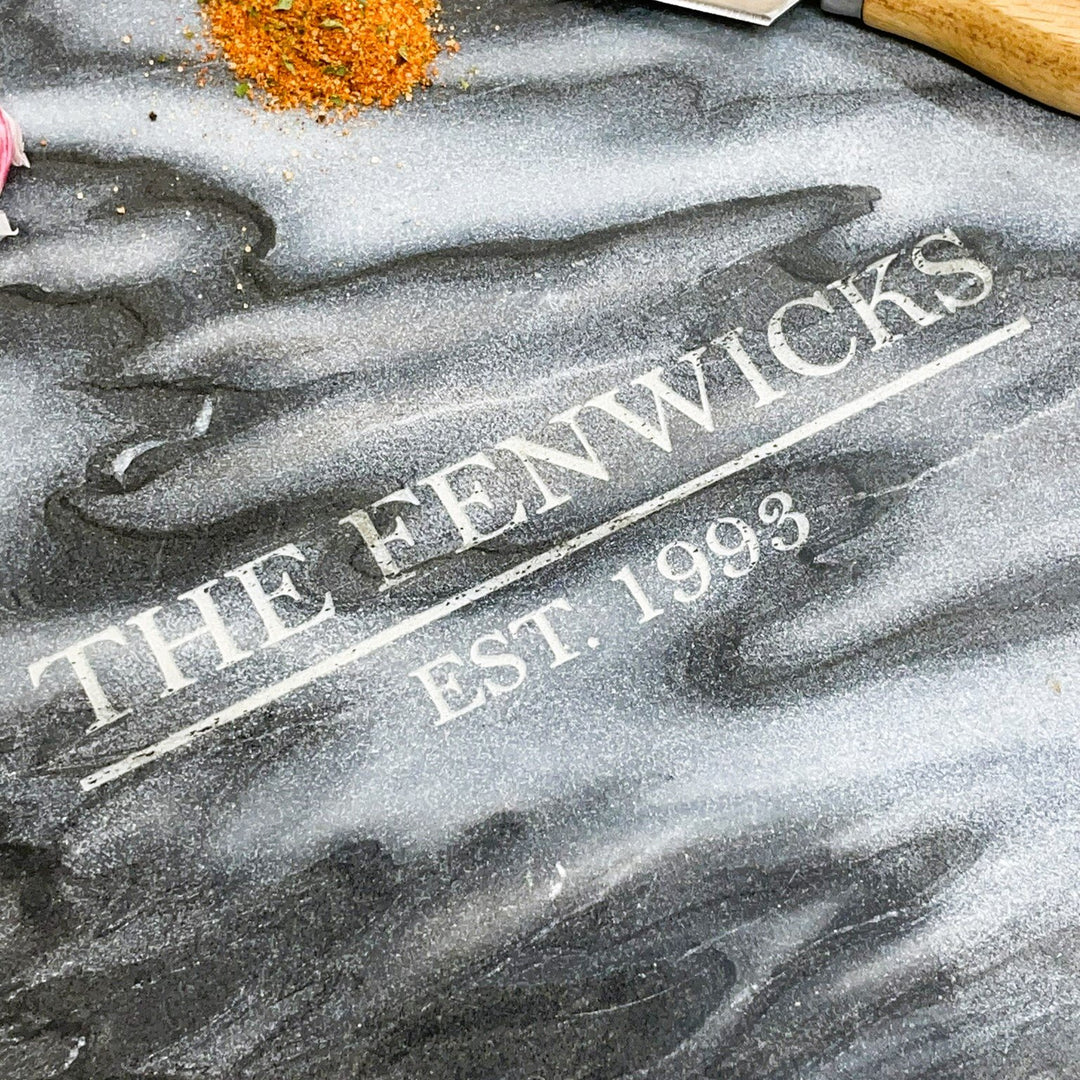 Elegant Marble Serving Board