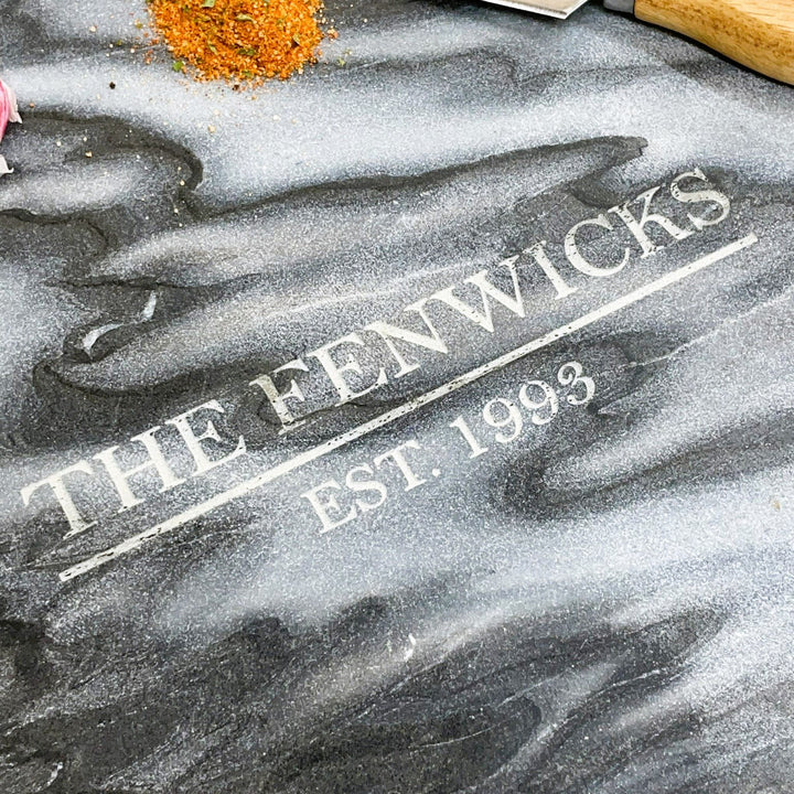 Elegant Marble Serving Board