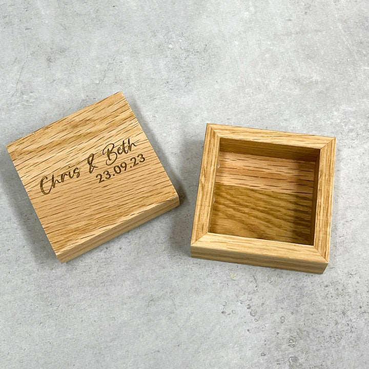 Wooden Ring Boxes