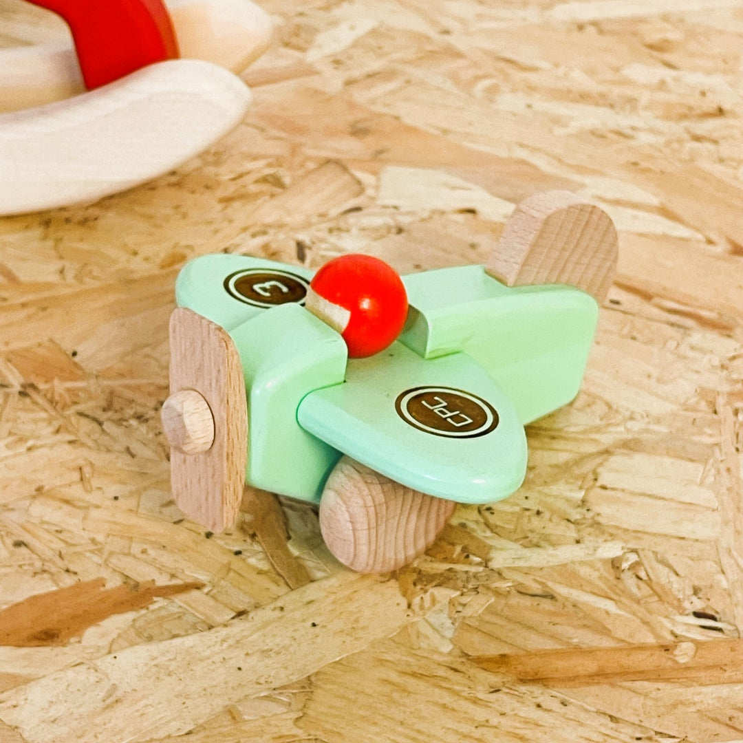 Personalised Wooden Toy Aeroplane
