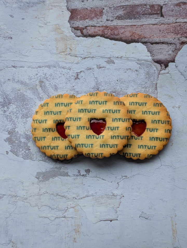 Box of 6 Double-Sided Pattern Biscuits