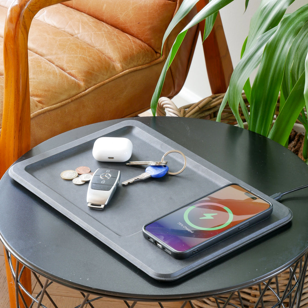 Wireless Charging Vanity Tray