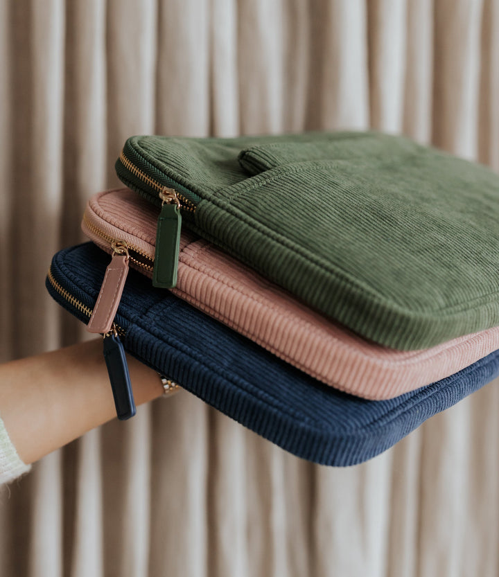 Corduroy Laptop Case Set