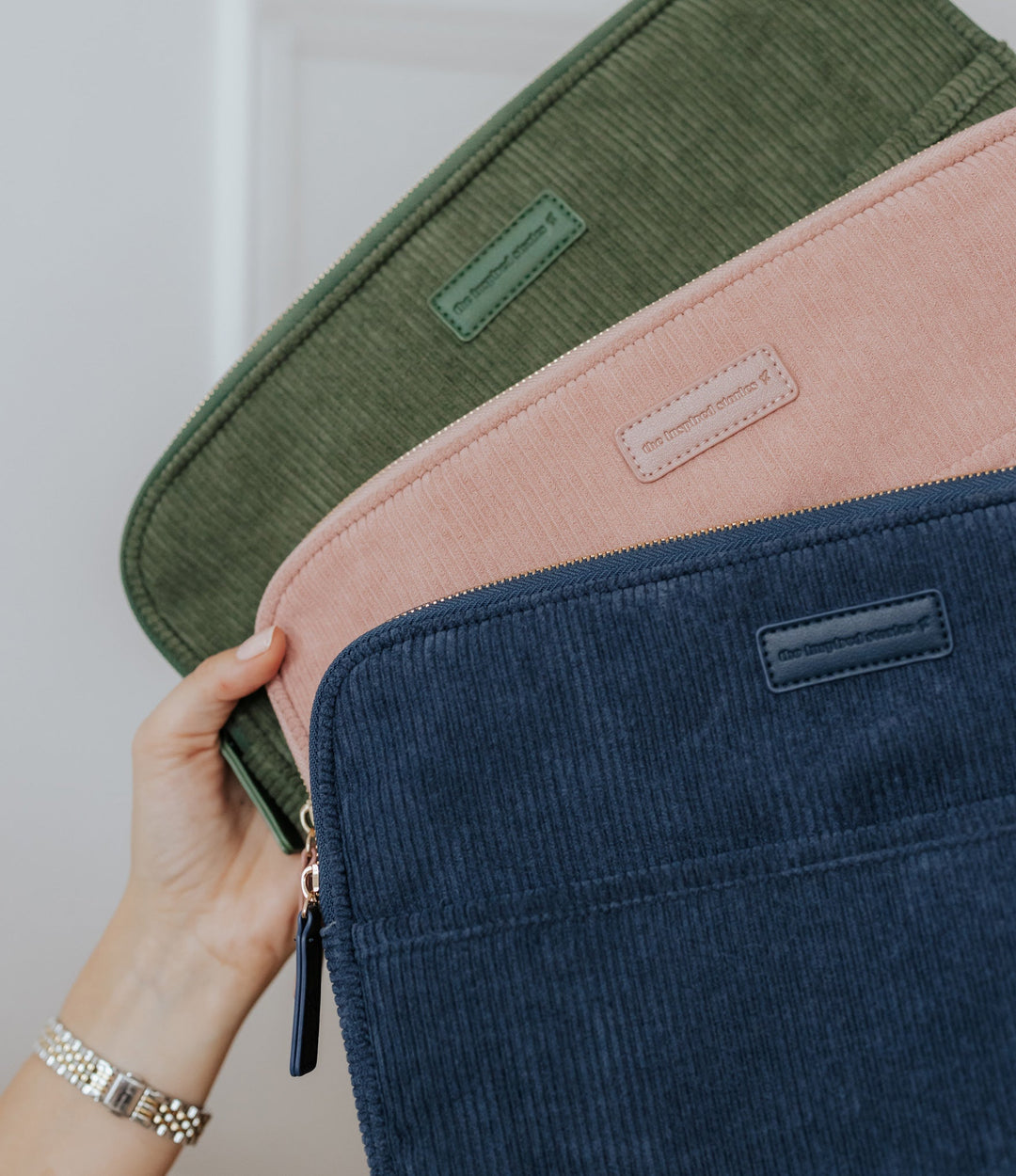 Corduroy Laptop Case Set