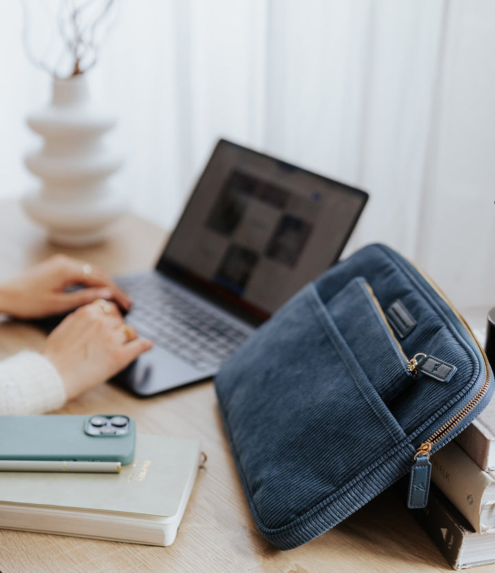 Corduroy Laptop Case Set